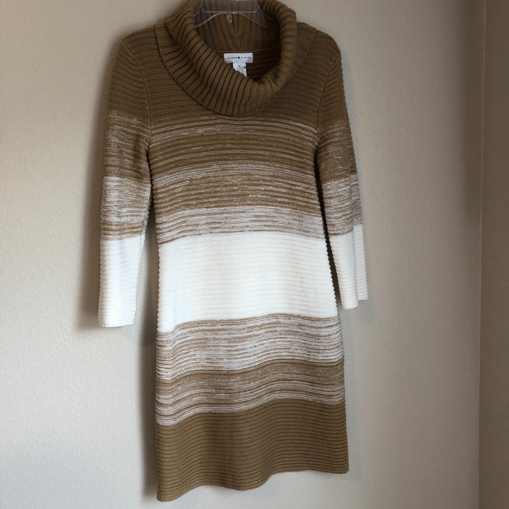 Beige Sweater Dress size Medium